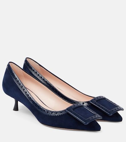 Escarpins Vin In The City 45 en daim - Roger Vivier - Modalova
