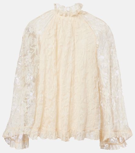 Blouse Carousel en dentelle à volants - Zimmermann - Modalova