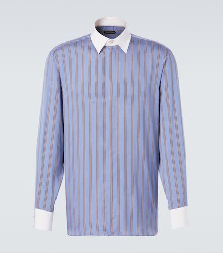 Tom Ford Chemise rayée en soie - Tom Ford - Modalova