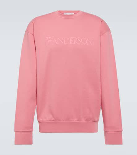 Sweat-shirt brodé en coton - JW Anderson - Modalova