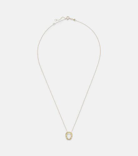 Collier Horseshoe en or 9 ct et diamants - Aliita - Modalova