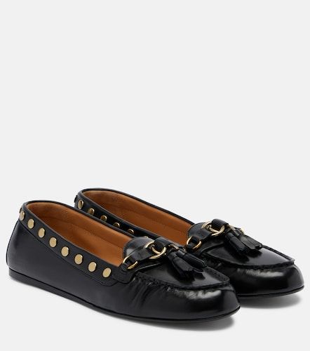 Mocassins Faxel en cuir à clous - Isabel Marant - Modalova