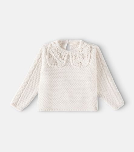 Pull Hilda en coton et crochet - Louise Misha - Modalova
