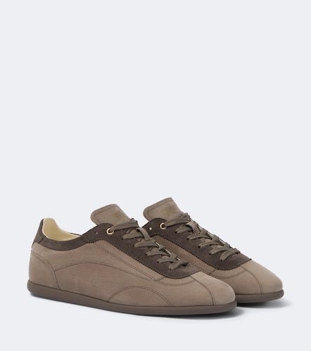 Baskets en cuir et daim - Brunello Cucinelli - Modalova