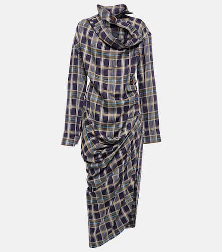 Robe midi à carreaux - Vivienne Westwood - Modalova