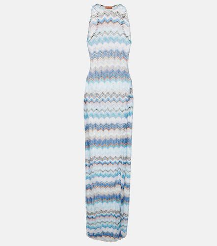 Robe longue Zig Zag en lamé - Missoni Mare - Modalova