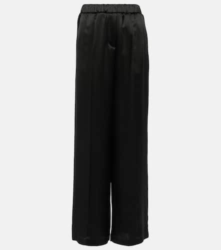 Pantalon ample en satin de soie - Loewe - Modalova