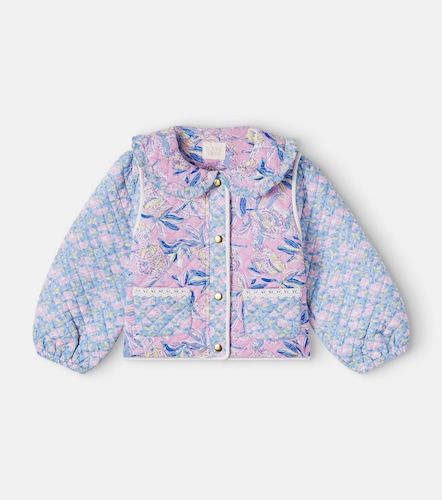 Veste Joulia en coton matelassé à fleurs - Louise Misha - Modalova