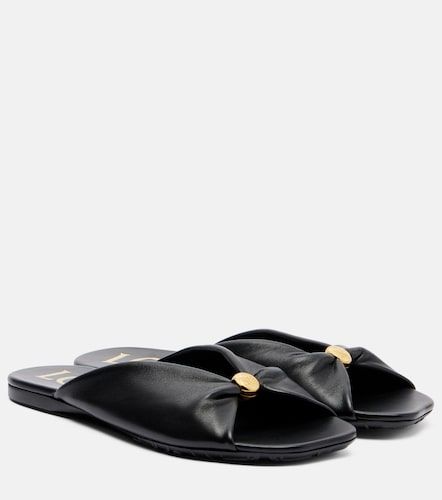 Mules Paula's Ibiza Pebble en cuir - Loewe - Modalova