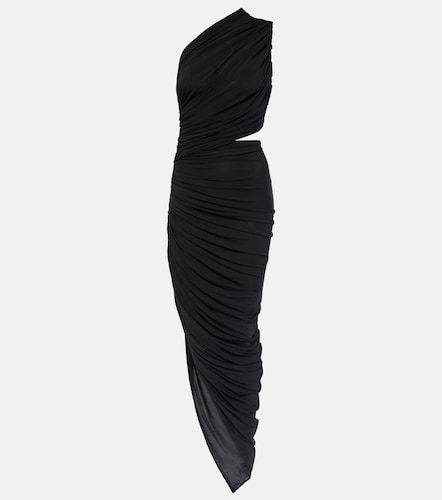 Alaïa Robe midi à découpes en jersey - Alaia - Modalova