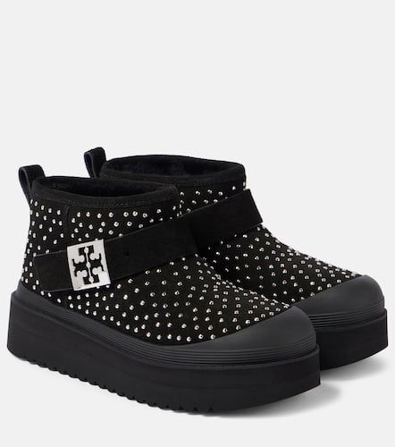 Bottines  plateforme Mellow en daim - Tory Burch - Modalova