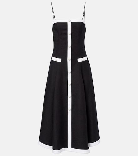 Robe midi Cordelia en lin mélangé - Simkhai - Modalova