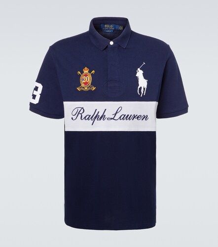 Polo brodé en coton à logo - Polo Ralph Lauren - Modalova