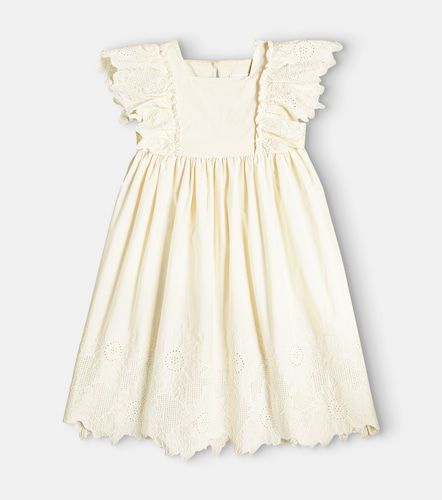 Robe Elena en coton brodée - C'era Una Volta - Modalova