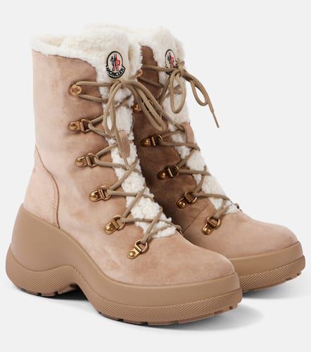 Bottines Resile Trek en daim - Moncler - Modalova