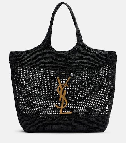 Cabas Icare Maxi en crochet et raphia - Saint Laurent - Modalova
