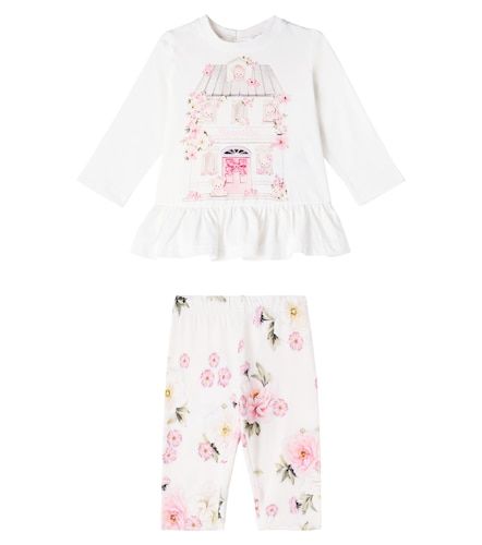 Bébé – Ensemble top et legging en coton - Monnalisa - Modalova