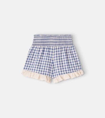 Short Mesina en coton mélangé à carreaux - Cozmo - Modalova