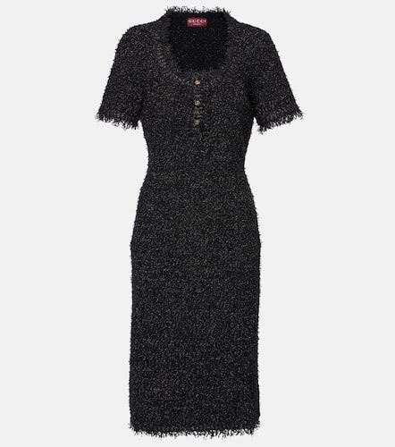 Gucci Robe midi en lamé - Gucci - Modalova