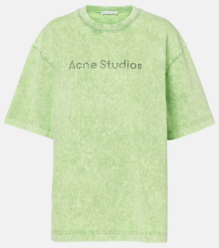 T-shirt Exford Face en coton - Acne Studios - Modalova