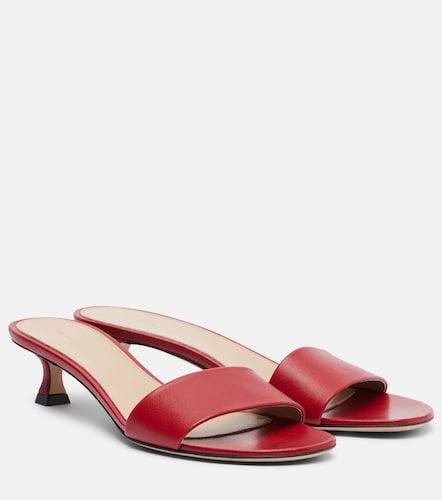 The Row Mules Combo en cuir - The Row - Modalova