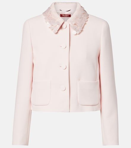 Veste Pinne en crêpe à sequins - Max Mara - Modalova