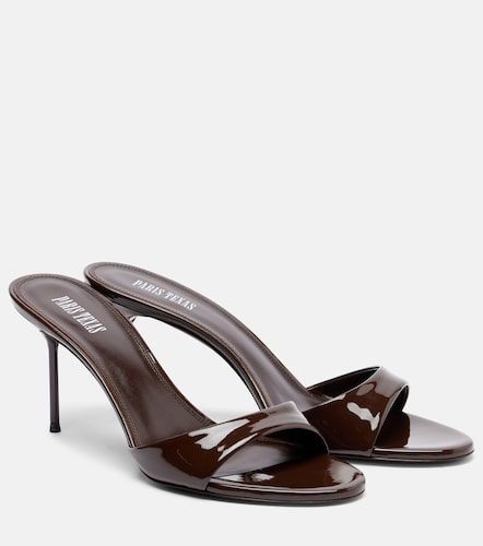 Mules Lidia en cuir verni - Paris Texas - Modalova