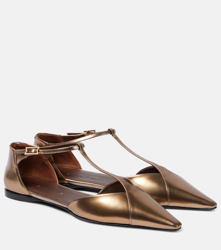 Ballerines en cuir métalisé - Max Mara - Modalova