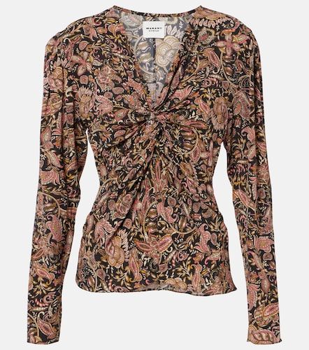 Marant Etoile Top Zekia imprimé - Marant Etoile - Modalova