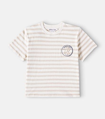 T-shirt Eidan rayé en coton - Bonpoint - Modalova