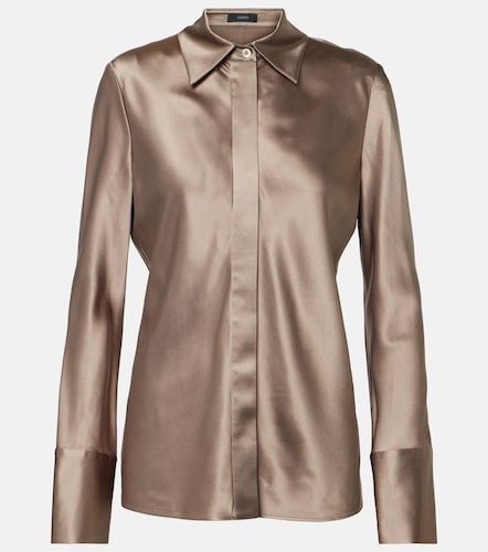 Blouse Brunel en satin de soie - Joseph - Modalova