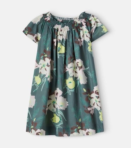 Robe Goldie en coton à fleurs - Bonpoint - Modalova