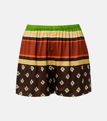 Short Tia en satin à imprimé - Faithfull - Modalova