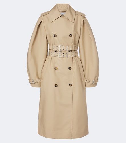 Ganni Trench-coat en coton - Ganni - Modalova