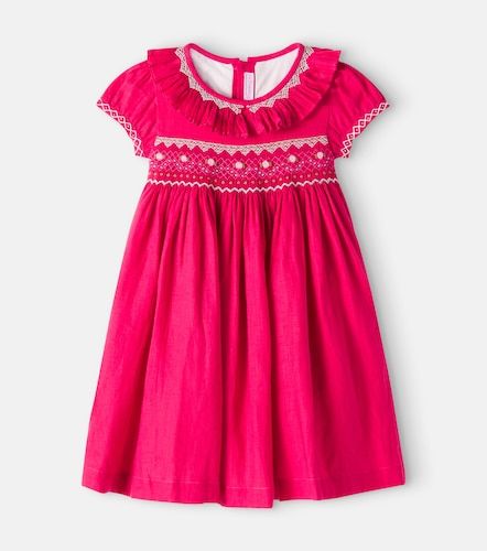 La Coqueta Robe brodée en lin - La Coqueta - Modalova