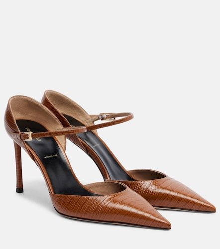 Escarpins Vertigo en cuir à effet serpent - Tom Ford - Modalova