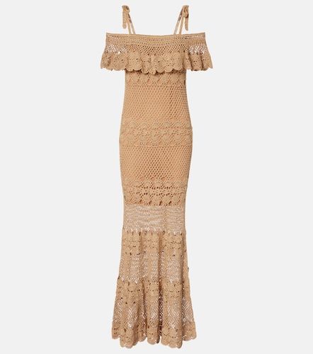 Robe longue Marianne en crochet de coton - Anna Kosturova - Modalova