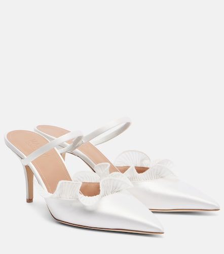 Mules Cecile 70 en satin - Malone Souliers - Modalova
