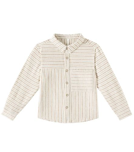 Chemise Walker rayée en lin mélangé - Rylee + Cru - Modalova
