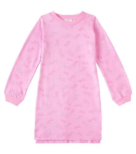 Robe Barbie® imprimée en coton mélangé - Monnalisa - Modalova