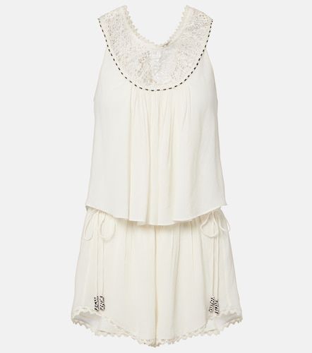 Combi-short Nilany en soie à perles - Isabel Marant - Modalova