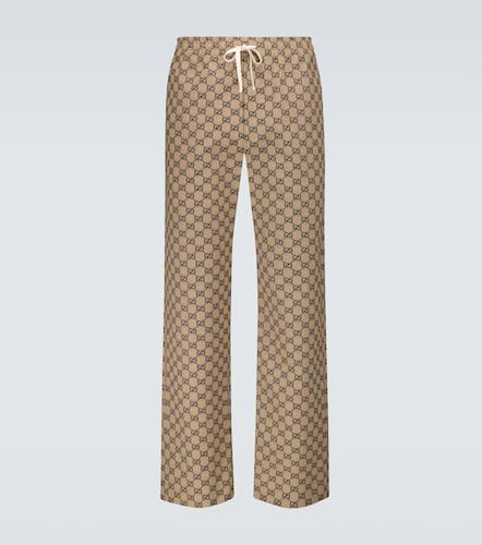 Pantalon GG en coton mélangé - Gucci - Modalova