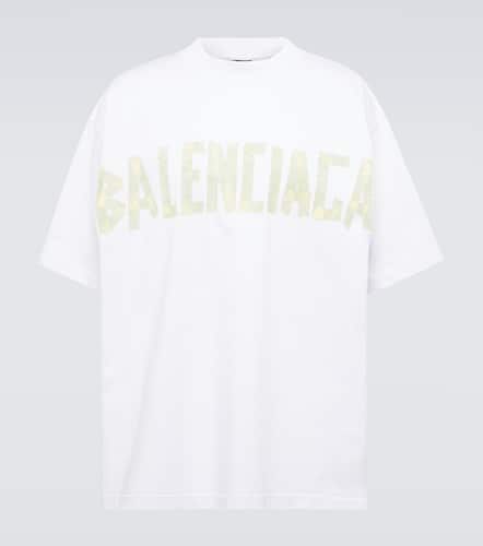 T-shirt Tape Type en coton - Balenciaga - Modalova