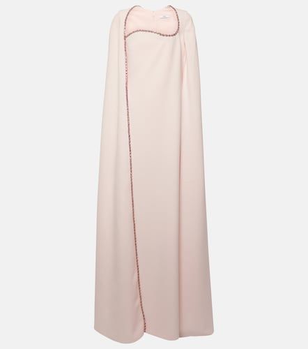 Robe Mattia à cape et ornements - Safiyaa - Modalova