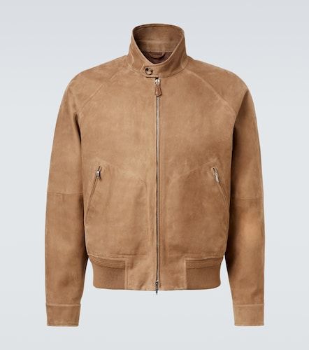 Veste bomber Novak en daim - Loro Piana - Modalova