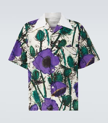 Chemise Highlife en coton  fleurs - Wales Bonner - Modalova