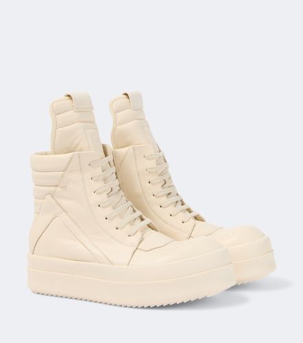 Baskets Mega Bumper Geobasket en cuir - Rick Owens - Modalova