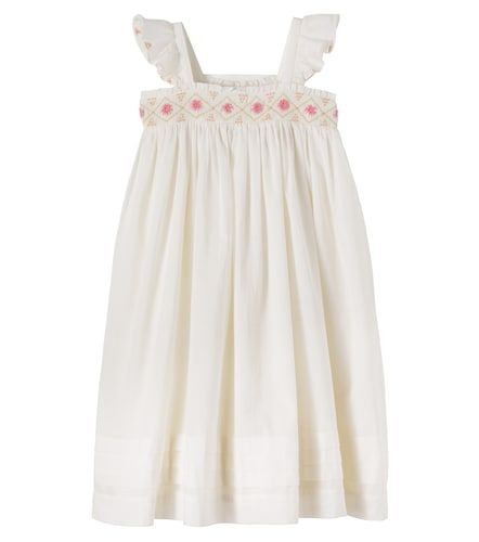 Robe Laora brodée en coton - Bonpoint - Modalova
