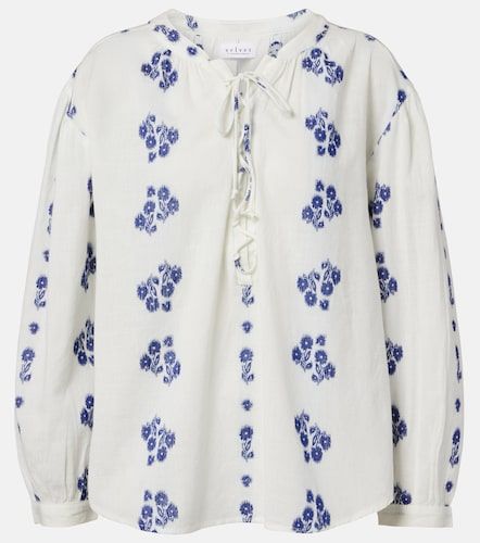 Blouse Winslet en coton à fleurs - Velvet - Modalova