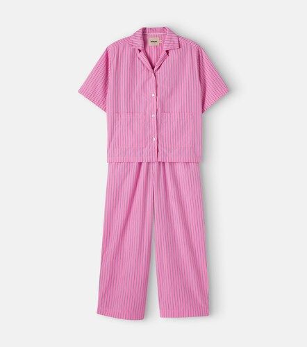Ensemble chemise Vilma et pantalon Sasha en coton - Wheat - Modalova